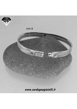 Bracciale ordito 3 greche