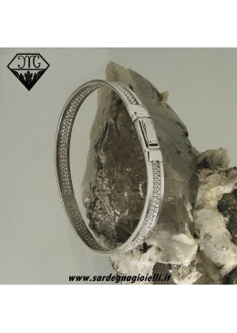 Bracciale ordito 3 greche